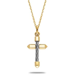 Charriol Necklaces<Celtic® Cross Necklace Small Pendant