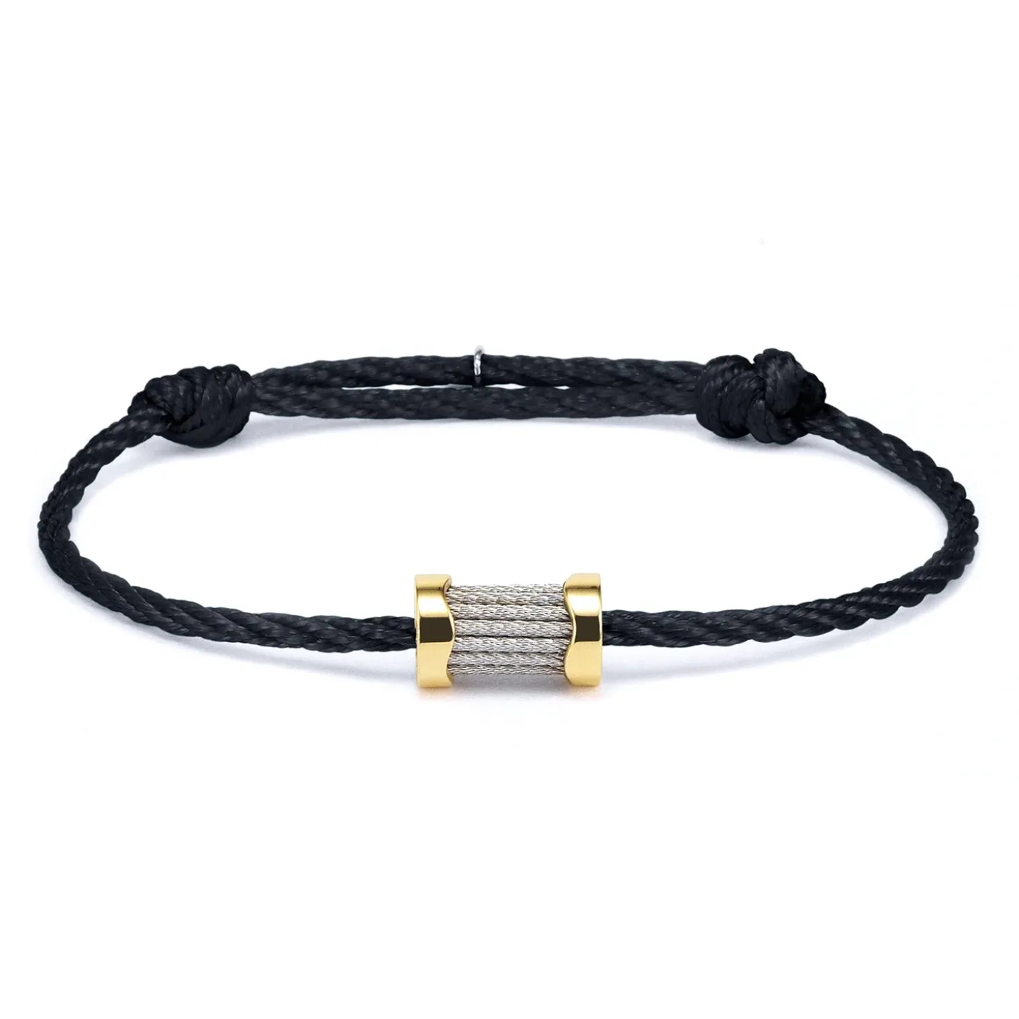 Charriol Bracelets<Forever™ Waves Charms Cord Bracelet Steel