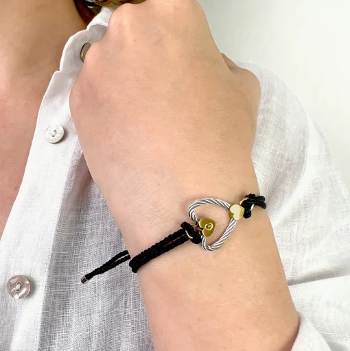 Charriol Bracelets<Marina Heart Bracelet Steel
